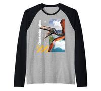 Jurassic World Rebirth Quetzalcoatlus Covert Mission Camiseta Manga Raglan