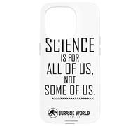 Jurassic World Rebirth Science Is For All of Us Quote Carcasa para iPhone 15 Pro