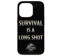 Jurassic World Rebirth Survival Is A Long Shot Quote Carcasa para iPhone 13 Pro