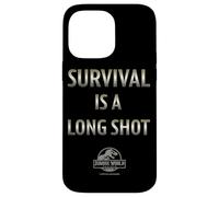 Jurassic World Rebirth Survival Is A Long Shot Quote Carcasa para iPhone 14 Pro MAX