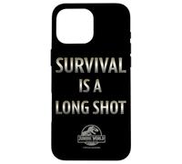 Jurassic World Rebirth Survival Is A Long Shot Quote Carcasa para iPhone 16 Pro MAX