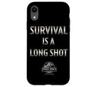 Jurassic World Rebirth Survival Is A Long Shot Quote Carcasa para iPhone XR