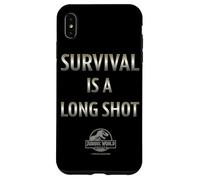 Jurassic World Rebirth Survival Is A Long Shot Quote Carcasa para iPhone XS MAX
