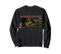 Jurassic World Rebirth Survival Is A Long Shot T-Rex Frame Sudadera