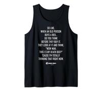 Jurassic World Rebirth Xavier Dobbs Death Bed Quote Camiseta sin Mangas