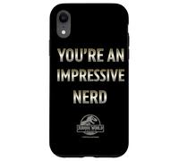 Jurassic World Rebirth You’re An Impressive Nerd Quote Carcasa para iPhone XR