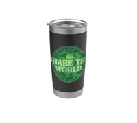 Jurassic World Share the World Vaso térmico de acero inoxidable de doble pared