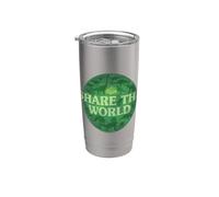 Jurassic World Share the World Vaso térmico de acero inoxidable de doble pared