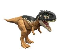 Jurassic World Skorpiovenator Ruge y Golpea, dinosaurio de juguete con movimientos y sonidos, regalo para niños +4 años (Mattel HDX37)
