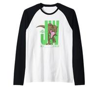Jurassic World T. Rex Breakthrough Camiseta Manga Raglan