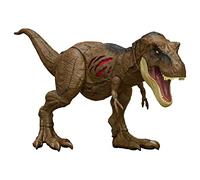 Jurassic World T-Rex Daño Extremo Dinosaurio de juguete, figura para niños y niñas (Mattel HGC19)