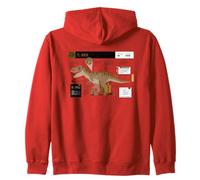 Jurassic World T. Rex Profile Sudadera con Capucha