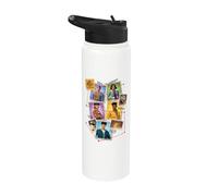Jurassic World: Teoría del Caos Nublar 5 Fotos Stainless Steel Insulated Water Bottle