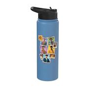 Jurassic World: Teoría del Caos Nublar 5 Fotos Stainless Steel Insulated Water Bottle