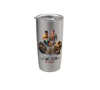 Jurassic World: Teoría del Caos Nublar 5 T-Rex Vaso térmico de acero inoxidable de doble pared
