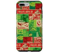 Jurassic World Twelve Days of Dinosaurs Carcasa para iPhone 7 Plus/8 Plus