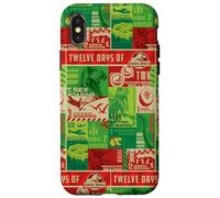 Jurassic World Twelve Days of Dinosaurs Carcasa para iPhone X/XS