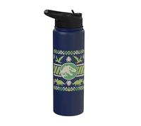 Jurassic World Ugly Sweater Stainless Steel Insulated Water Bottle