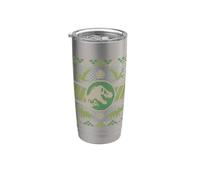 Jurassic World Ugly Sweater Vaso térmico de acero inoxidable de doble pared