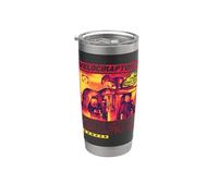 Jurassic World Velociraptor Danger Vaso térmico de acero inoxidable de doble pared