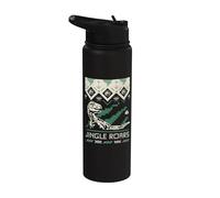Jurassic World Velociraptor Jingle Roars Stainless Steel Insulated Water Bottle