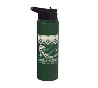 Jurassic World Velociraptor Jingle Roars Stainless Steel Insulated Water Bottle