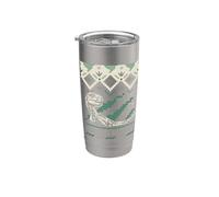 Jurassic World Velociraptor Jingle Roars Vaso térmico de acero inoxidable de doble pared