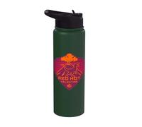 Jurassic World Velociraptor Red Hot Valentine Stainless Steel Insulated Water Bottle