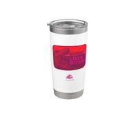 Jurassic World Warning Love Bites Vaso térmico de acero inoxidable de doble pared