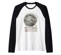 Jurassic World We're Being Haunted Camiseta Manga Raglan