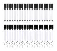 JurciCat 40 piezas Rotuladores Pizarra Blanca Whiteboard Marker Rotulador Pizarra Blanca Punta Fina Rotuladores Pizarra Magnetica Para casa escuela oficina punta redonda 1-2 mm