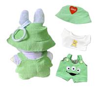 JurciCat Lindo Mini Muñecas de Felpa Ropa para 17cm de Felpa para Cuddly Toy Ropa Suéter con Capucha Ropa DIY Kids Gifts(Dolls Not Included)