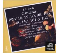 Jurgen Jurgens - Bach, Js : Cantatas Bwv 106, 182, 152, 118, 18, 89, 90, 161, 59 (Remastered) (Daw50)