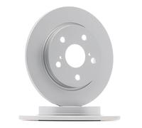 2x Disco de freno macizo 562599JC JURID para TOYOTA AURIS COROLLA Sedán