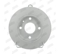 JURID Discos de Freno Delanteros Ø240mm Completo para Ford Fiesta III Gfj Añoj '