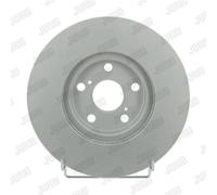JURID Discos de Freno Delanteros Ø277 MM Ventilado para Toyota Avensis T25