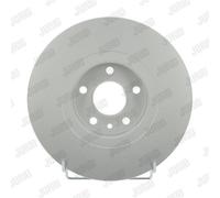 JURID Discos de Freno Delanteros Ø281 MM Completo para Alfa Romeo 147 156