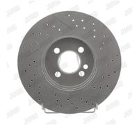 JURID Discos de Freno Delanteros Ø294 MM Ventilado para Mini Cabriolet Coupé