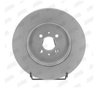 JURID Discos de Freno Delanteros Ø304 MM Ventilado Recubierto para MG Mgf Rd