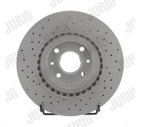 JURID Discos De Freno Pasando Para Fiat 500/595/695 312_ 1.4 500C/595C/695C