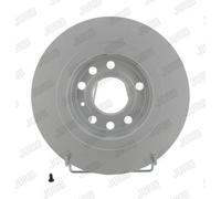 JURID Discos de Freno Trasero Ø278 MM Completo para Opel Vectra C Caravan Signum