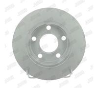 JURID Discos de Freno Traseros Ø255 MM Completo para Audi Allroad 4BH C5 A6