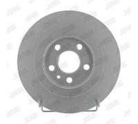 JURID Discos de Freno Traseros Ø272 MM Recubierto para Peugeot 807 Experto