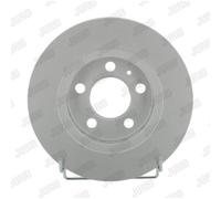 JURID Discos Trasero Ø256 Ventilado para Audi Tt 8N3 8N9 8L1 VW Golf IV 1J1