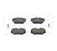 JURID Forros de Freno Delantero para Mercedes-Benz 190 Saab 9000 Hatchback