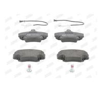 JURID Forros de Freno Delantero para Renault Twingo II Clio Dacia Logan MCV