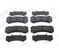 JURID Forros de Freno Pastillas para Jeep Grand Cherokee Van WK2 V6 Vvt