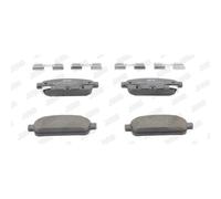 JURID Forros de Freno Traseros para Opel Mokka / Moca X Astra J Chevrolet