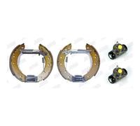 JURID Juego de Zapatas Freno Delantero para Renault Clio II BB _ CB _ Dacia