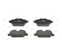 JURID Juego Pastillas de Freno de Disco Eje Trasero para Mini Countryman R60